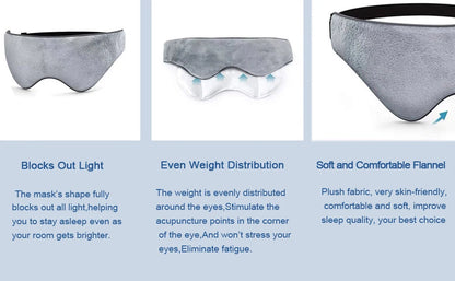 Premium Weighted Eye Mask (Hot & Cold)