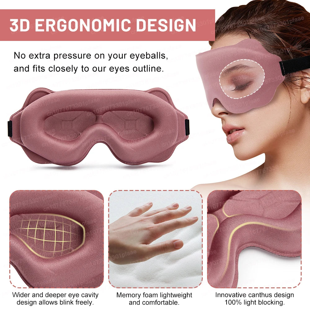 3D Ergonomic Sleep Mask