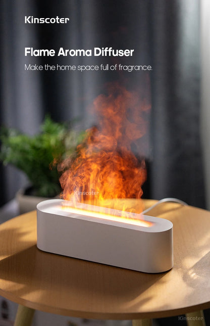 Aromatherapy Flame Diffuser & Humidifier