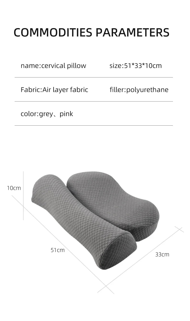 Cervical Memory Foam Contour Pillow