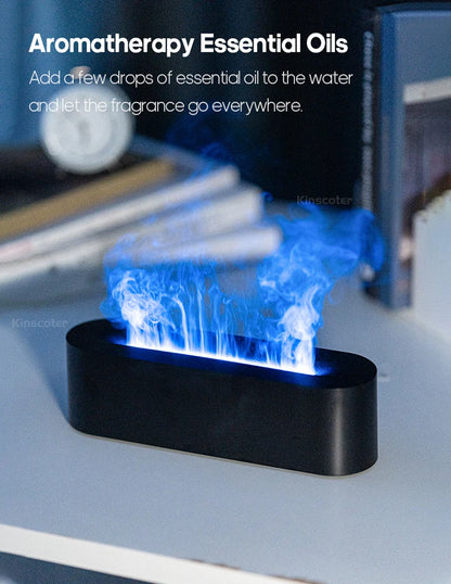 Aromatherapy Flame Diffuser & Humidifier