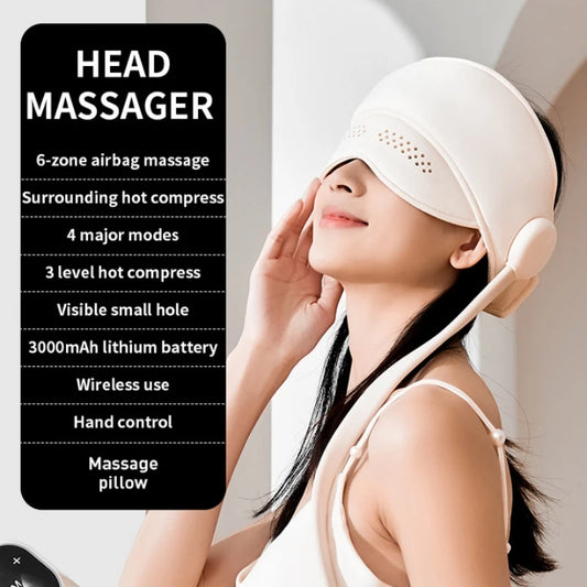 Air Pressure Electric Head Massager