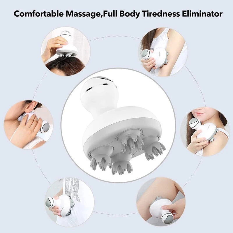 Mini Portable Electric Scalp Massager