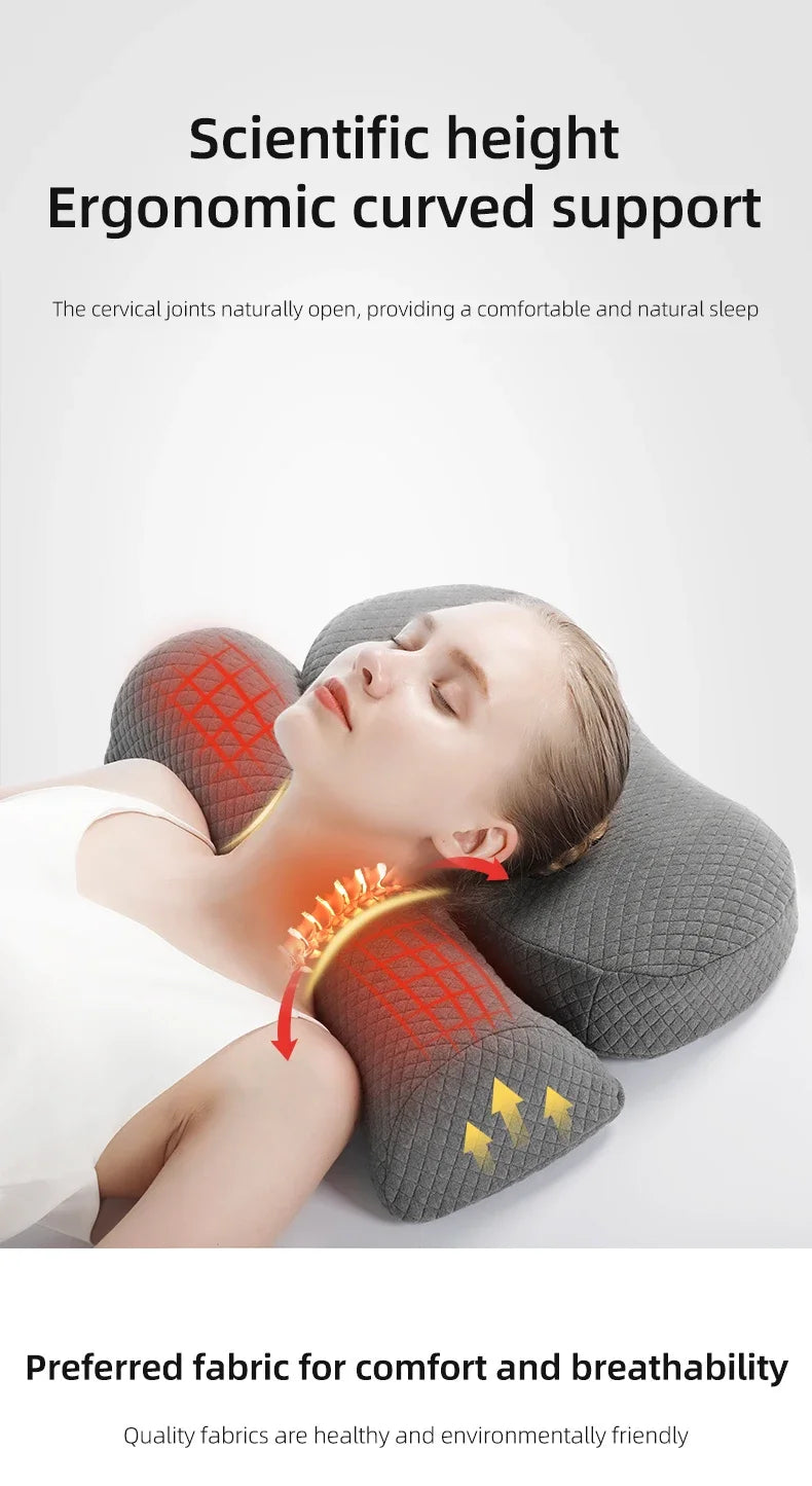 Cervical Memory Foam Contour Pillow