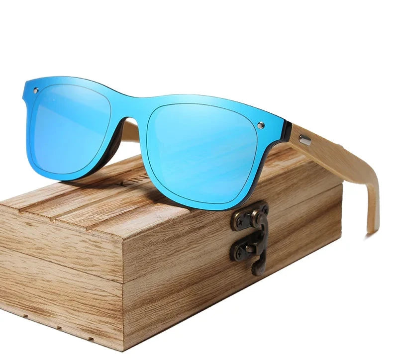 Anti Strain Polarized Bamboo Sunglasses